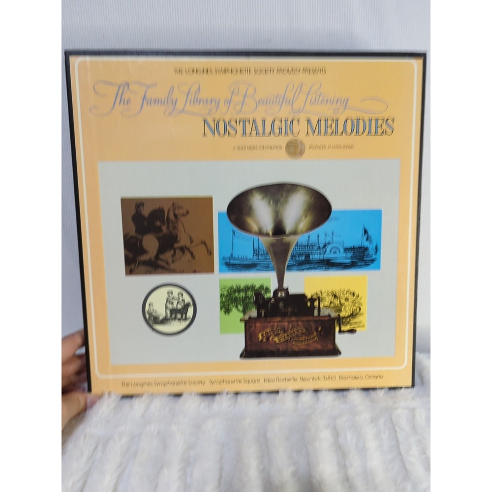 The Family Library Of Beautiful Listening "Nostalgic‎ Melodies" LP 1973 33RPM